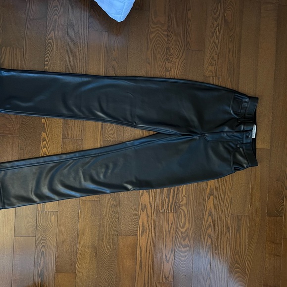 Abercrombie vegan leather pants - Picture 3 of 3